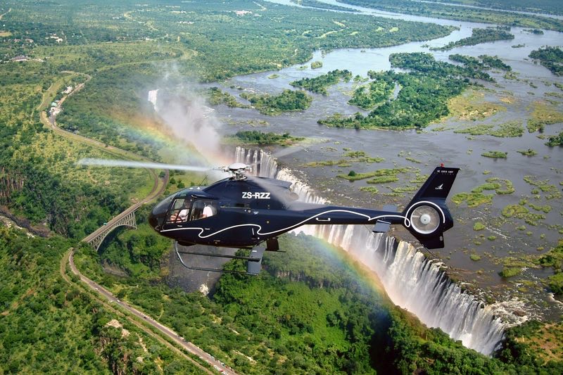 Helicopter- Victoria Falls